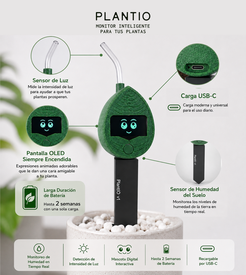 PLANTIO | Sensor Interactivo Para Tus Plantas