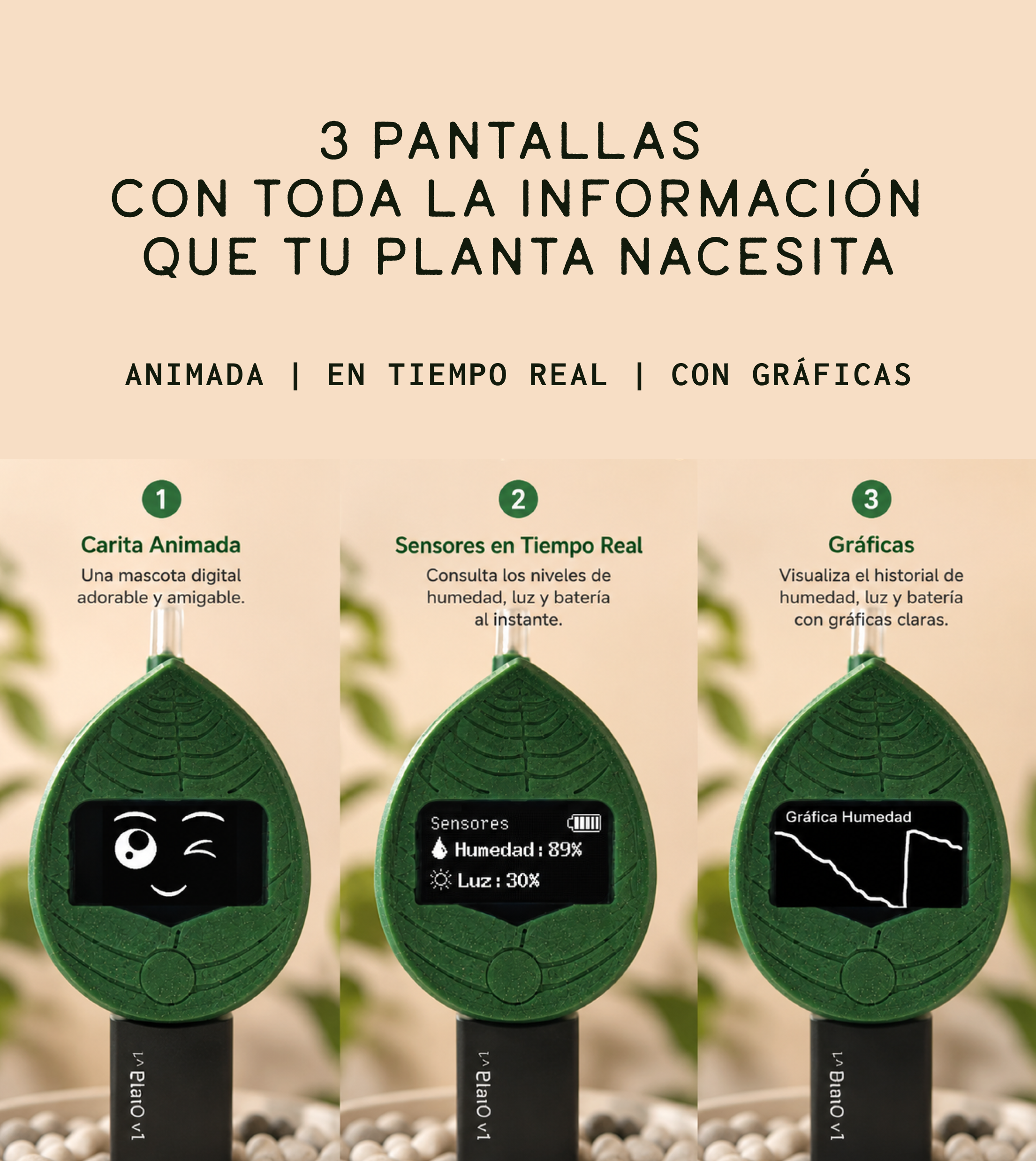 PLANTIO | Sensor Interactivo Para Tus Plantas